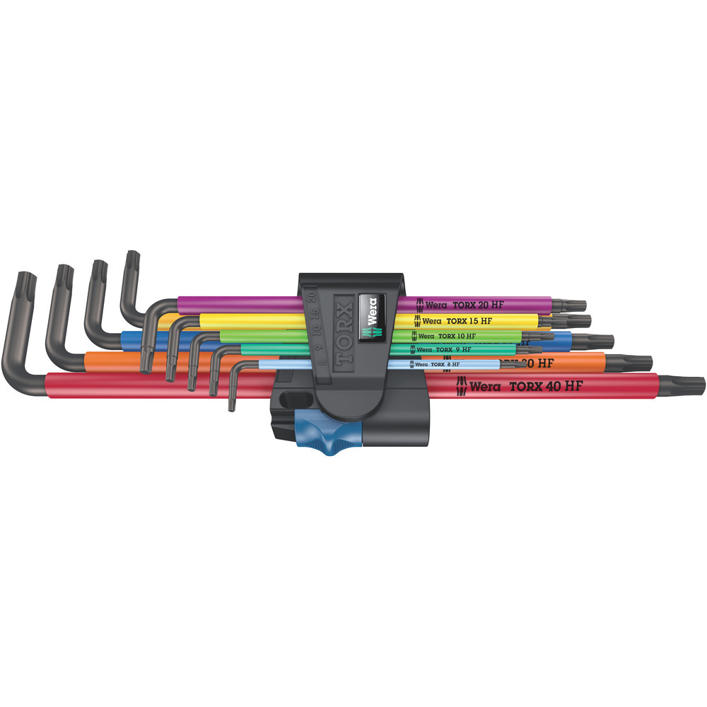 TORX®-Winkelschraubendreher-Satz TX8-TX40, 9-tlg, Haltefunktion, multicolour Produktbild img1 L