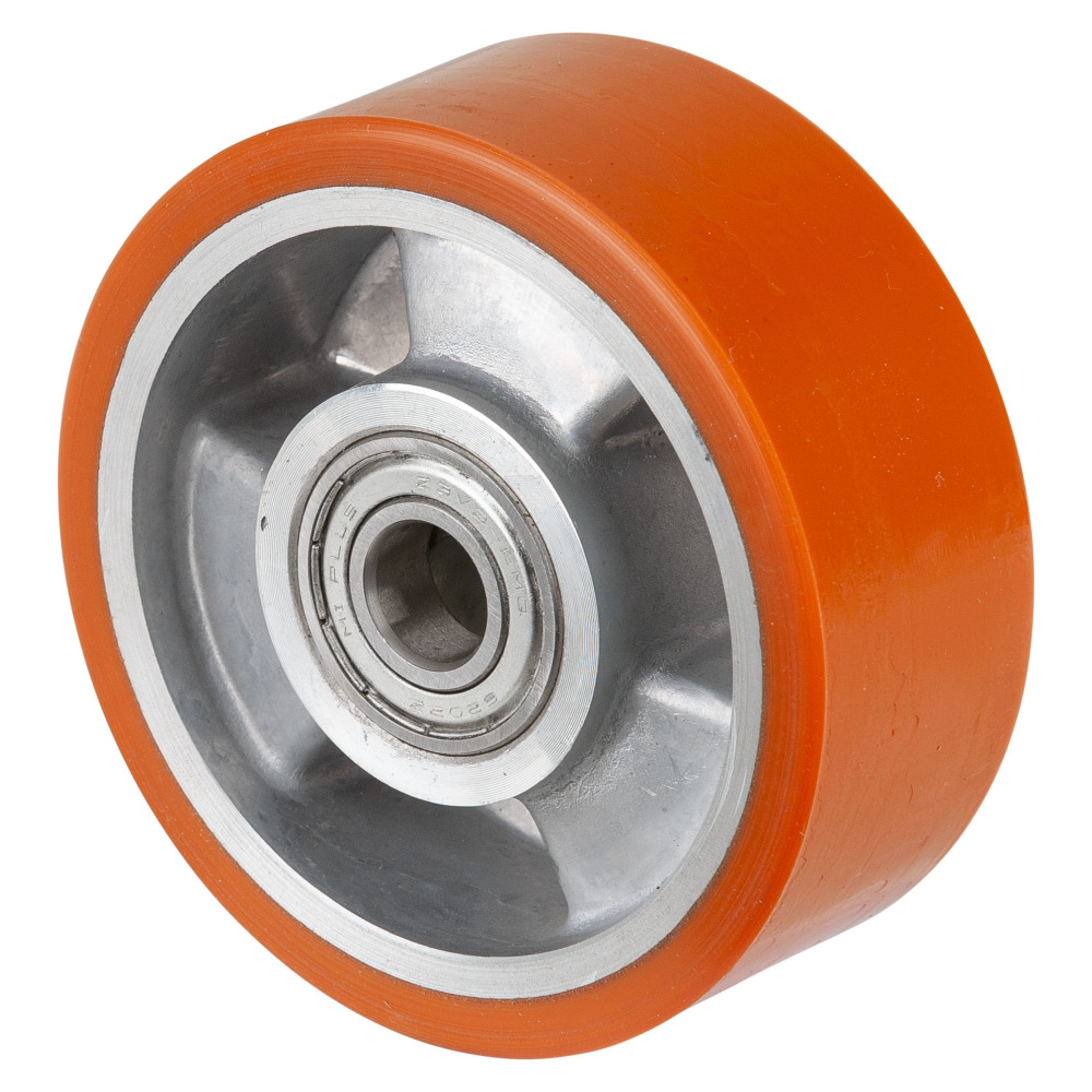 Schwerlastrolle Alufelge/PU Produktbild img1 L