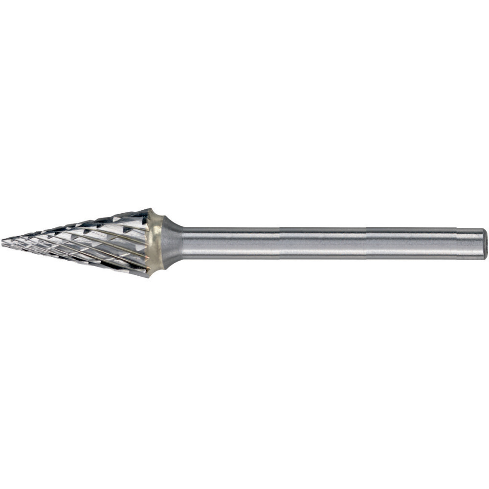 Kleinfrässtift HM, Spitzkegel, Z 3 Kreuz Produktbild img1 L