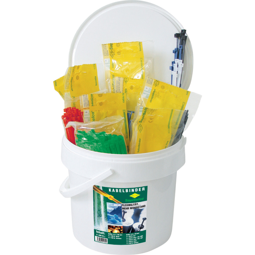 Kabelbinder-Set 1500 Stück Produktbild img1 L