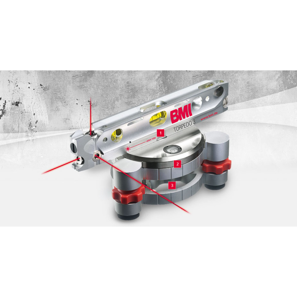 3-Strahl-Laser TORPEDO 3 Nivellier-Set Produktbild img1 L