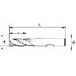 Schaftfräser M42, Typ N, kurz Produktbild img3 S
