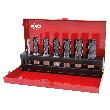 Kernbohrer-Set HSS TiAlN, Weldon, Schnitttiefe 30mm Ø 12-22mm Produktbild img1 S