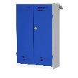 Akku-Ladeschrank 1.950x1.000x500 Vollblech, RAL7035/5010 Produktbild img1 S