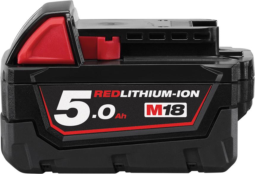 Ersatzakku 18,0 V 5,0 Ah Milwaukee M18 B5 Produktbild img1 L