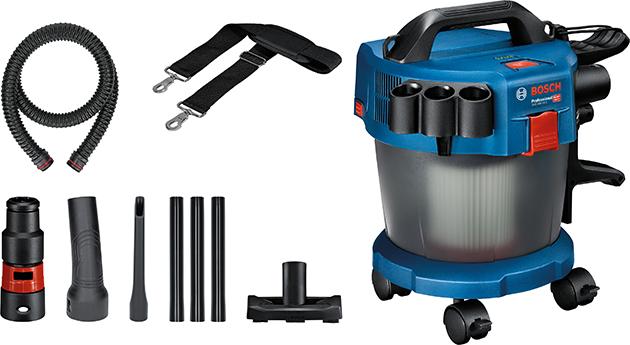 Akku-Sauger solo GAS 18V-10 L Bosch ohne Akku ohne Ladegerät Karton Produktbild img1 L