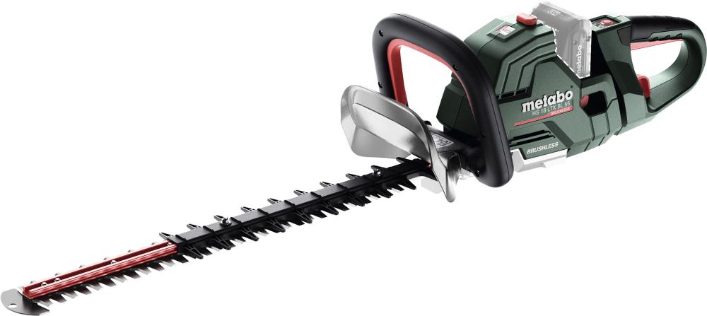 Akku-Heckenschere solo HS 18 LTX BL 55 Metabo ohne Akku ohne Ladegerät Karton Produktbild img1 L