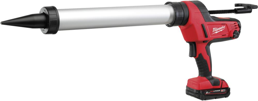Akku-Kartuschenpresse C18PCG600A-201B Milwaukee1x18,0V 2,0 Ah Ladegerät M12-18FC Tasche Produktbild img1 L