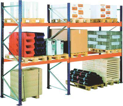 Paletten-Komplettregal bis 800 kg Palettengewicht Produktbild img1 L
