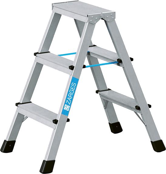 Stehleiter XLstep B, genietet, beidseitig begehbar Produktbild img1 L