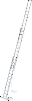 Sprossen-Seilzugleiter, 3-teilig, mit Standard-Traverse Produktbild img1 L