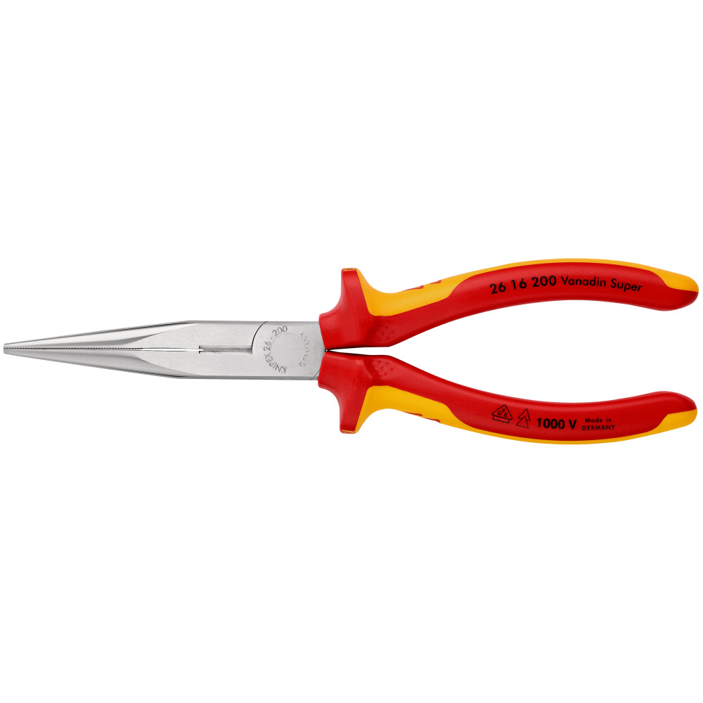 Knipex VDE-Flachrundzangen Produktbild img1 L
