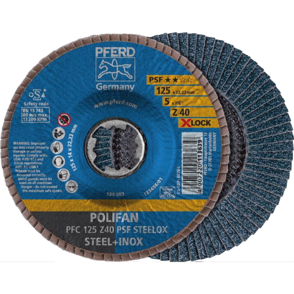 Trennscheibe Z PSF STEELOX/X-LOCK, Stahl Produktbild img1 L