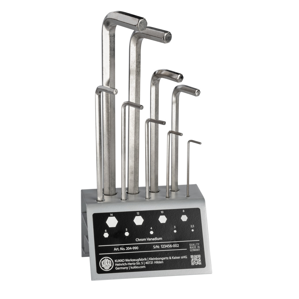 Kukko 6-kant-Winkelschraubendreher-Sätze ISO 2936L Produktbild img1 L