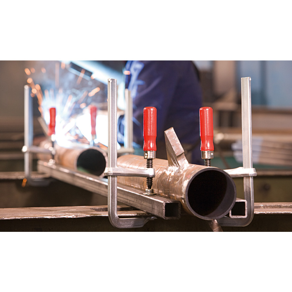 Ganzstahl-Schraubzwinge 800x120 mm Produktbild img3 L