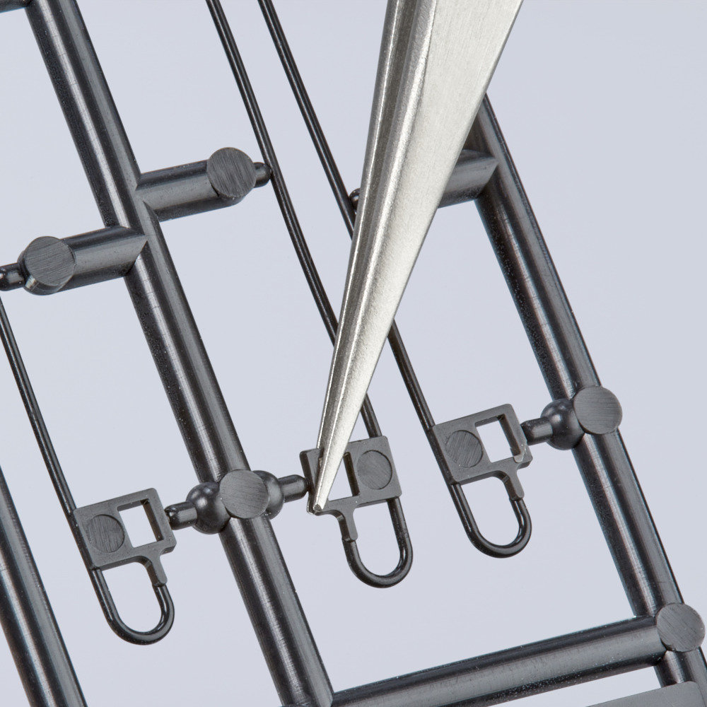 Knipex Präzisionspinzette spitz, mattiert Produktbild img3 L