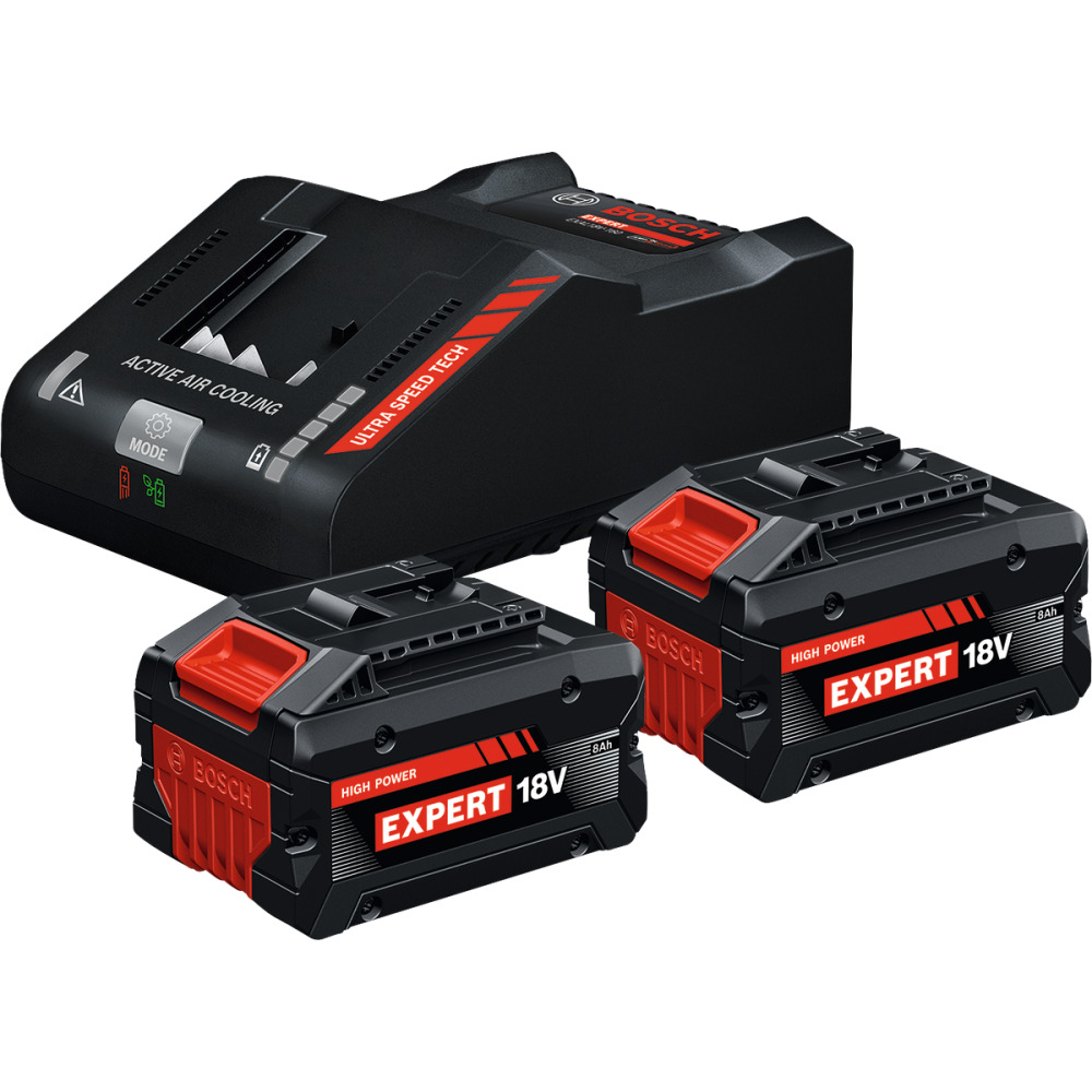 BOSCH Starter-Set Expert 2x18V-80/EXAL18V-160 Produktbild img1 L