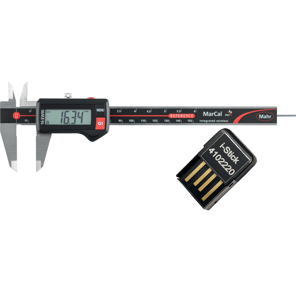 Digital Messschieber, mm/inch, IP67, Set Produktbild img1 L