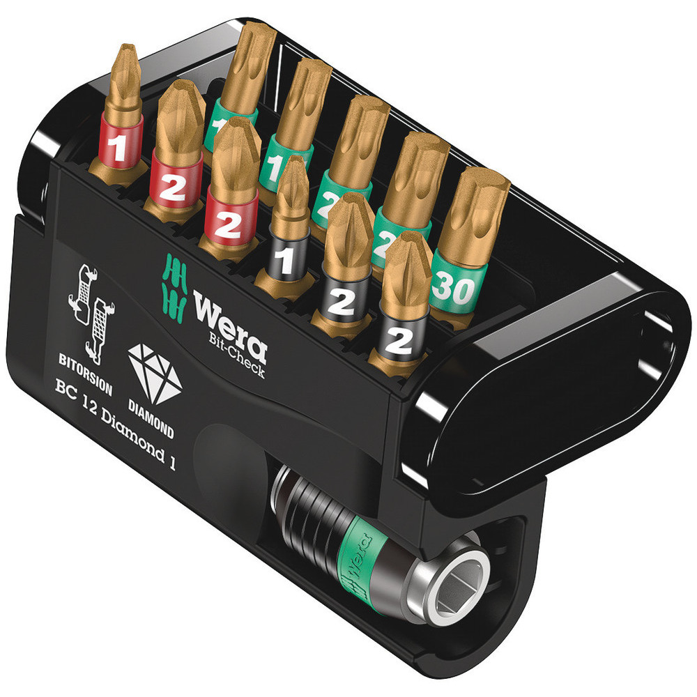 Bit-Check mit Rapidaptor, 12-teilig, BDC PH, TX Produktbild img1 L