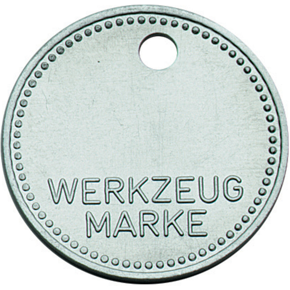 Werkzeugmarke aus Aluminium, Ø 22 mm Produktbild img1 L