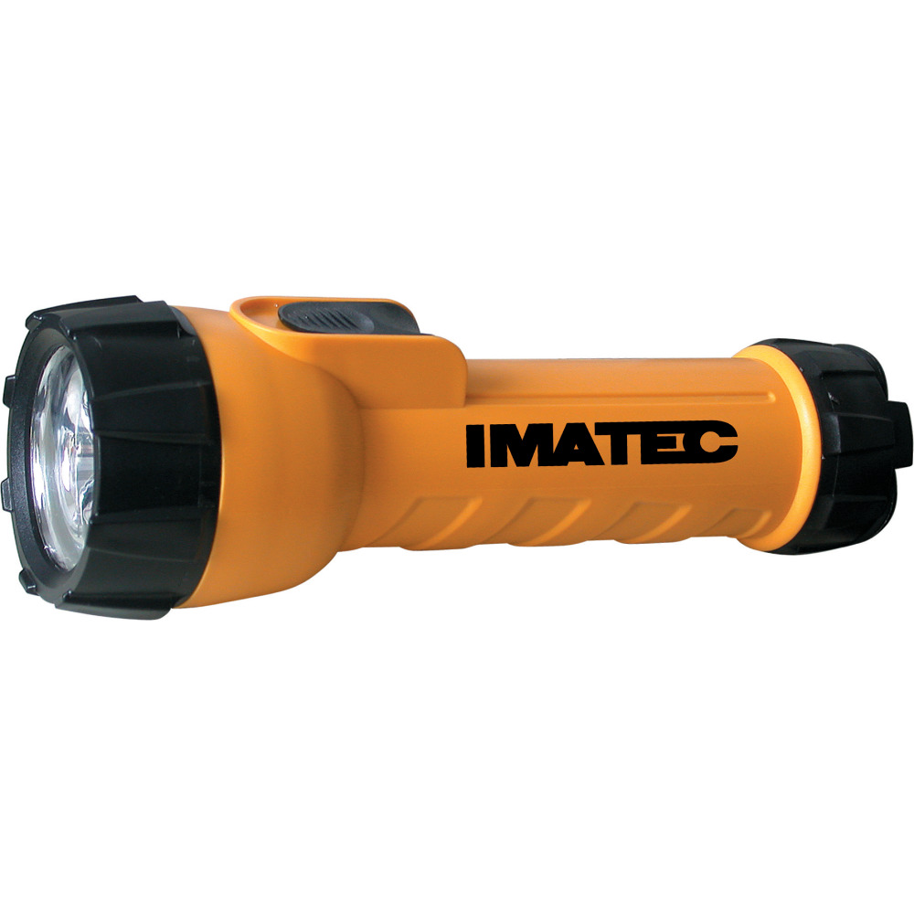 Taschenlampe LED aus Kunststoff, IP44, gelb/schwarz Produktbild img1 L