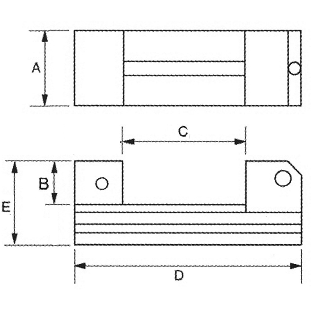 Schleif- und Kontroll-Schraubstock mit Schnellverstellung 50 mm Produktbild img2 L