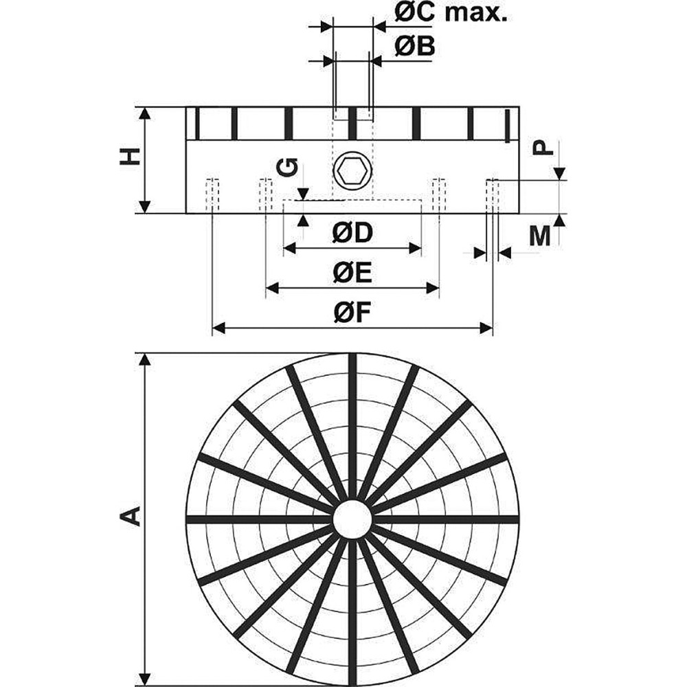 Permanent-Magnetspannfutter Produktbild img3 L