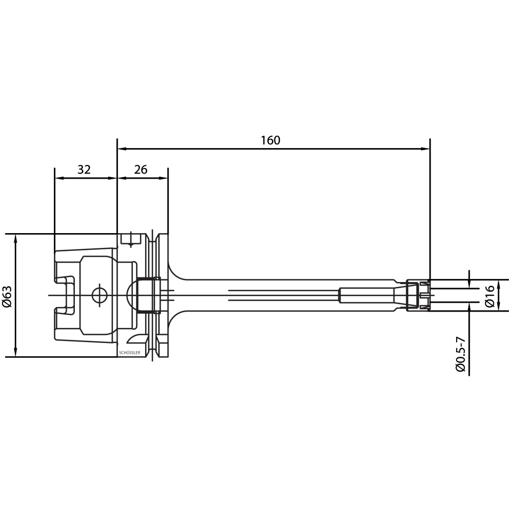 Schüssler - extra lange Ausführung Produktbild img2 L