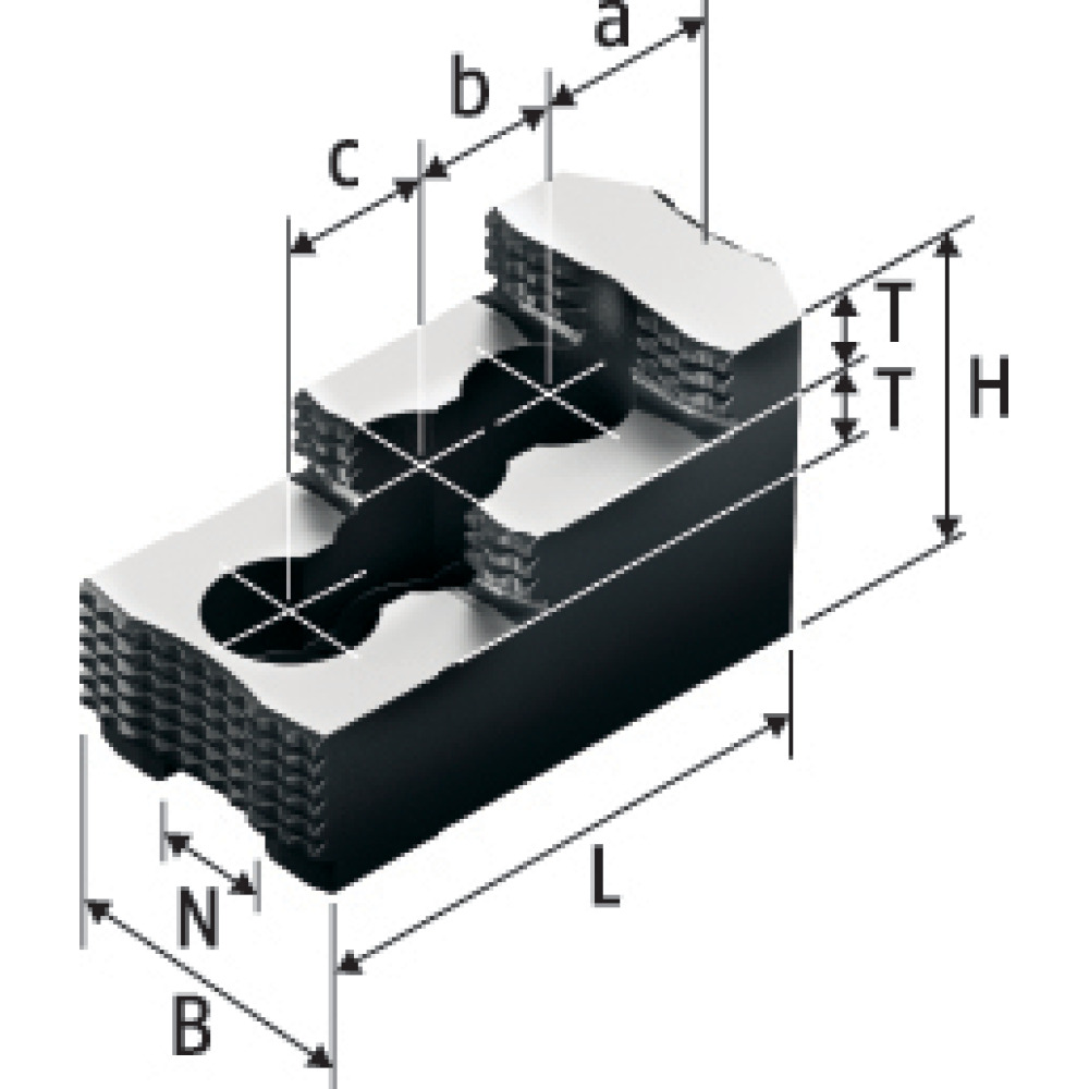 Stufenaufsatzbacken Produktbild img2 L
