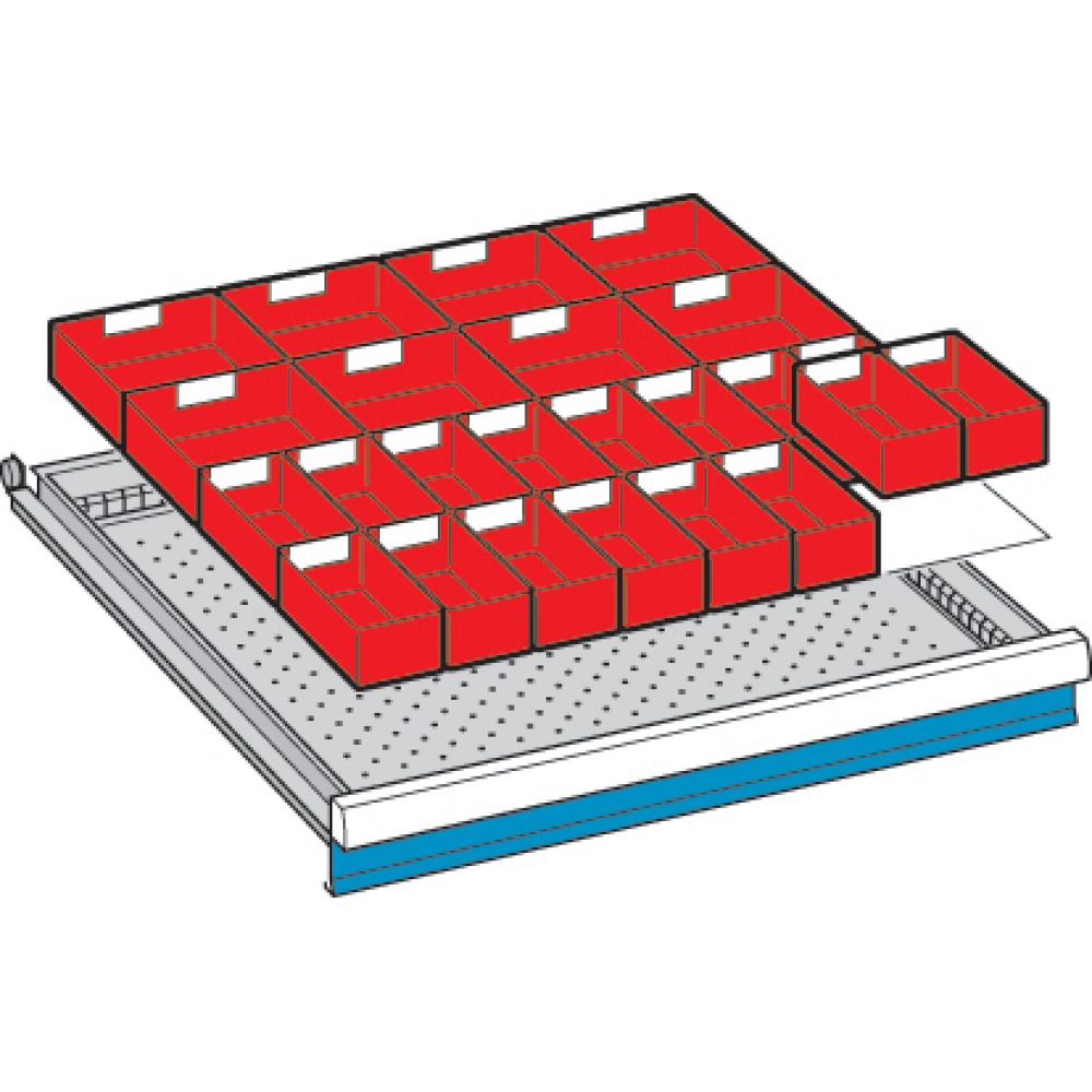 Zubehör 36x36E, Einsatzkästen 16+8 Produktbild img1 L