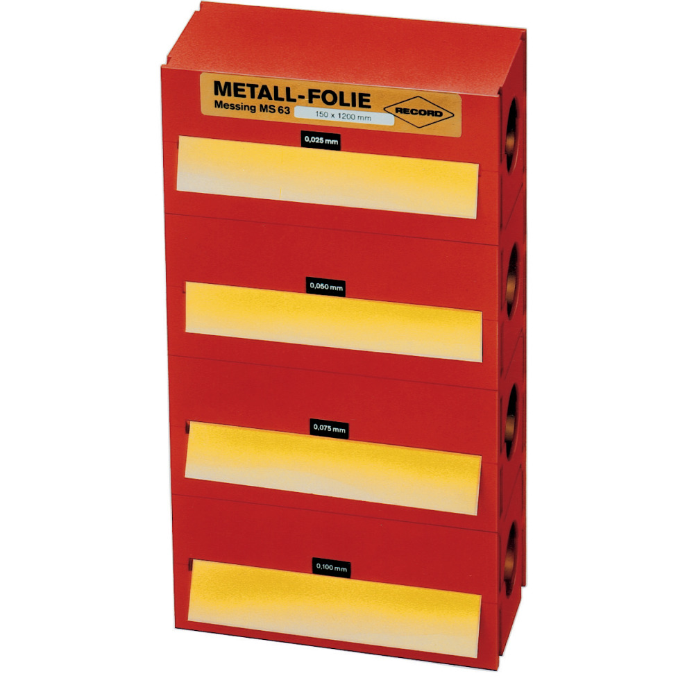 Metall-Folienbänder Messing Sortiment Produktbild img1 L