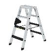 Alu-Stehleiter beidseitig Produktbild img1 S
