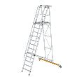 Podestleiter fahrbar, klappbar Produktbild img1 S