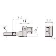 Signalleitung Form C, gerade, Datentaste Produktbild img3 S
