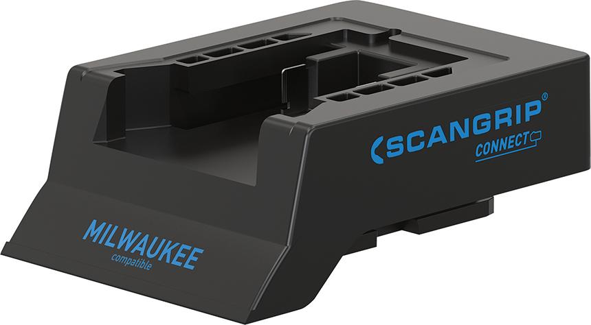 Adapter CONNECTOR Aufnahme MILWAUKEE Scangrip Produktbild img1 L