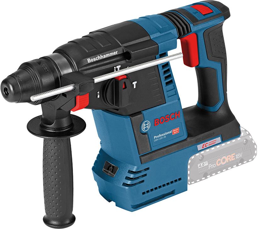 Akku-Kombihammer solo GBH 18V-26 Bosch ohne Akku ohne Ladegerät L-Boxx Produktbild img1 L