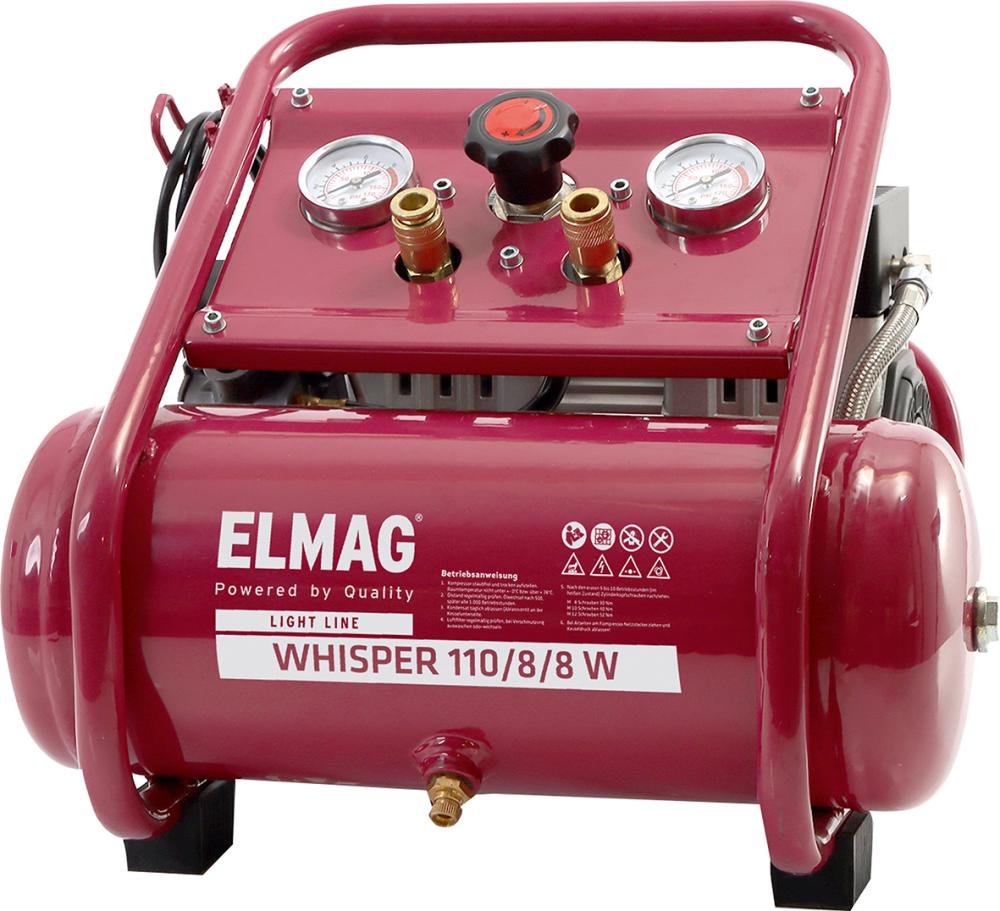 Kompressor 110/8/8 W - ölfrei Elmag Produktbild img1 L