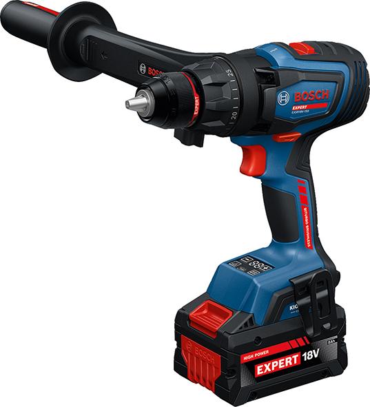 Akku-EXPERT-BohrschrauberEXSR18V-150 2xEXBA18V-80 Ladegerät, L-Boxx Produktbild img1 L