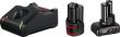 Akku-Starter Set 12,0V je 1x2,0/4,0Ah BoscLadegerät GAL 1240 Karton Produktbild img1 S