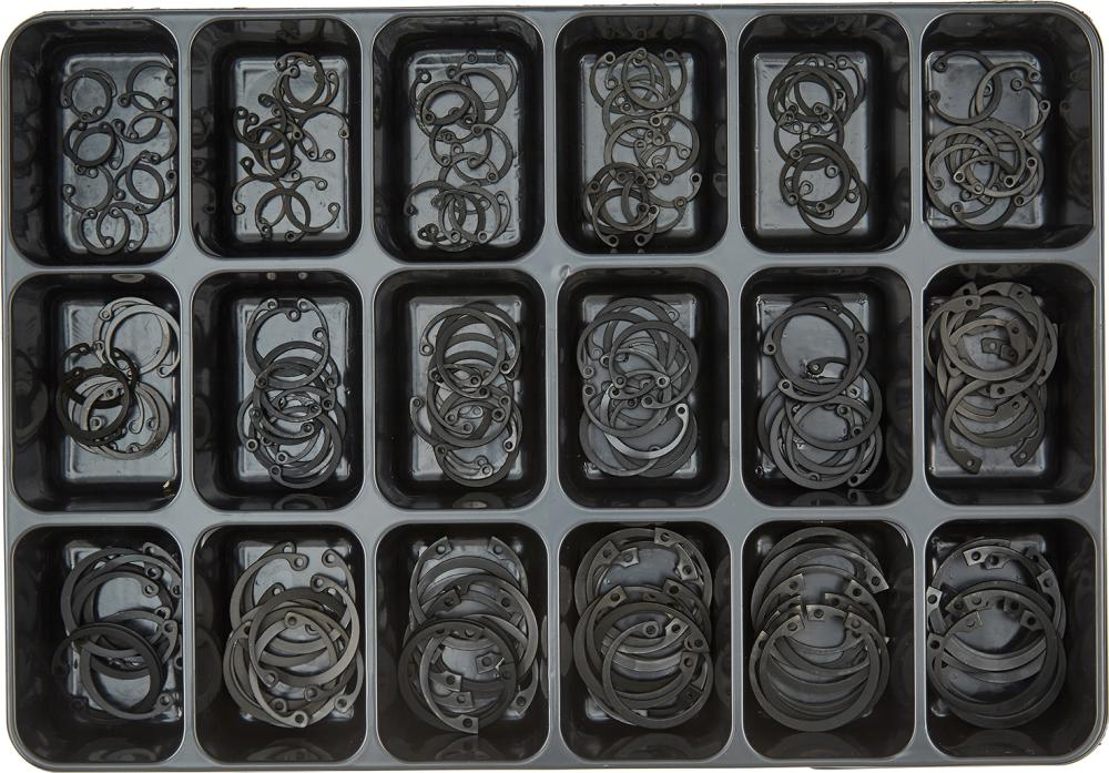 Sicherungsringe-Sortiment, DIN 472, geschwärzt Produktbild img1 L