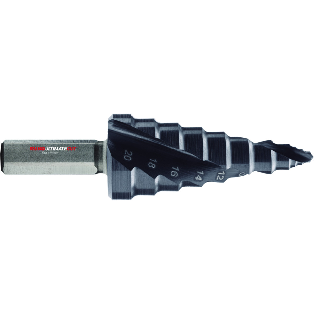 Stufenbohrer HSS, 3-Flächen-Schaft, Flowstep® Produktbild img1 L