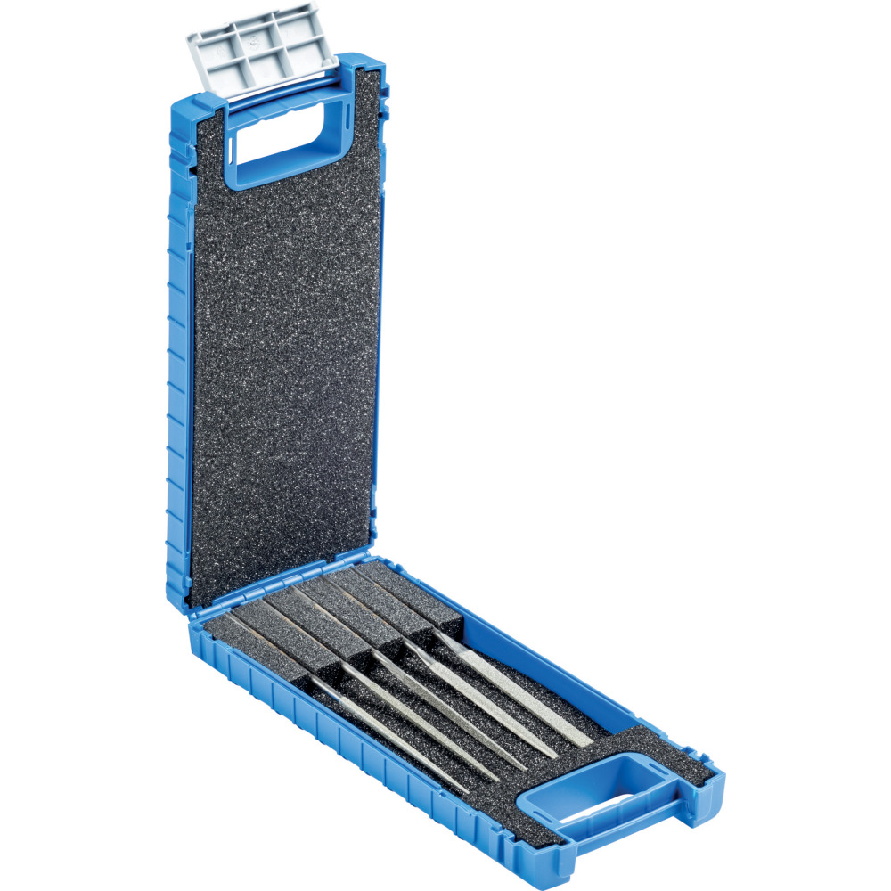 Diamant-Nadelfeilen-Set 5-tlg. 140mm D126 (mittel) für harte Werkstoffe Produktbild img1 L