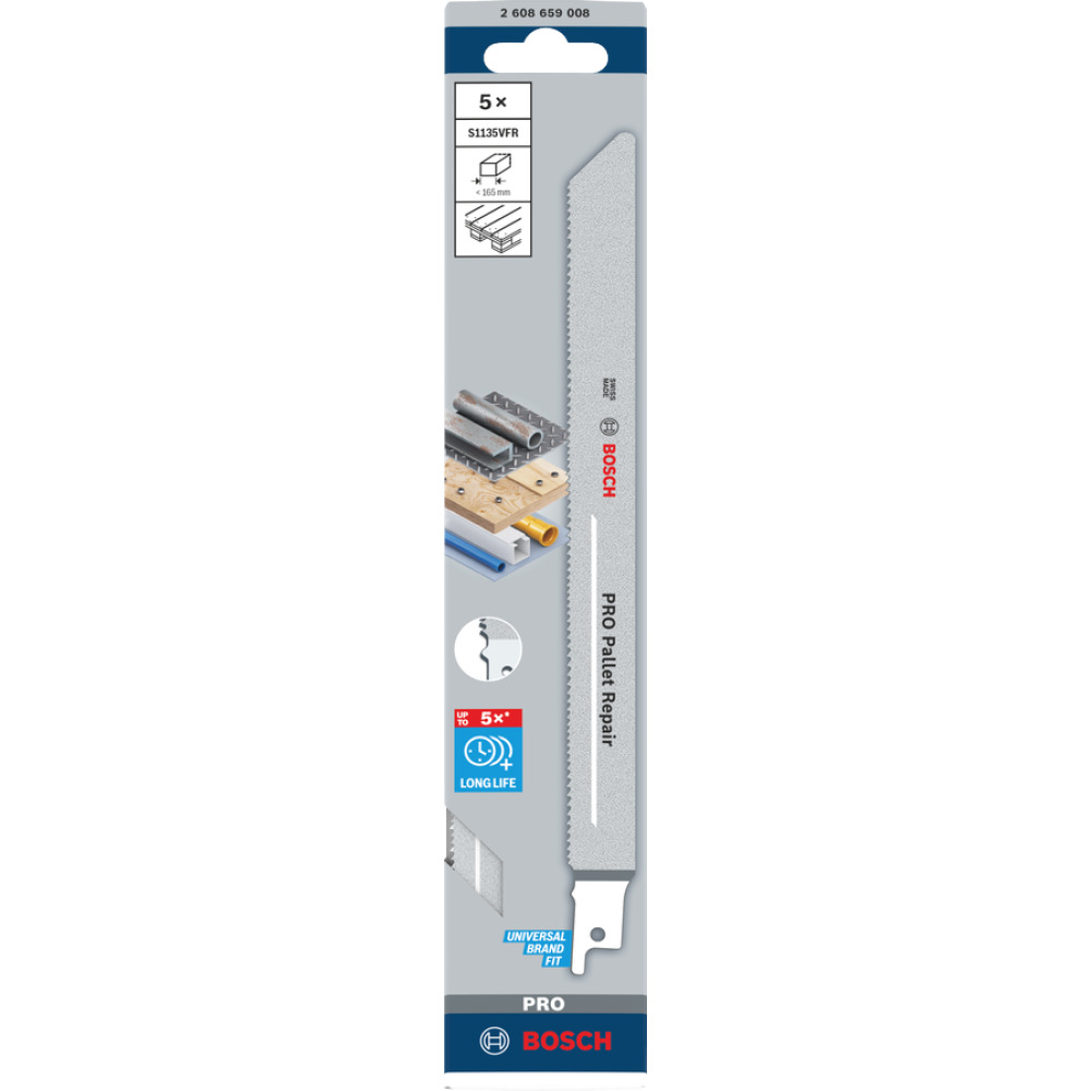 Säbelsägeblatt PRO S1135VFR 225x19x1,25 mm (VE=5 Stk.) Produktbild img2 L