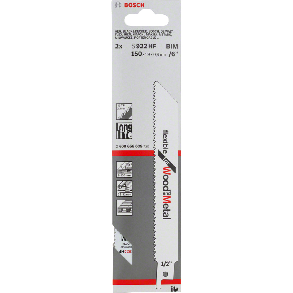 Säbelsägeblätter S922 HF Produktbild img2 L