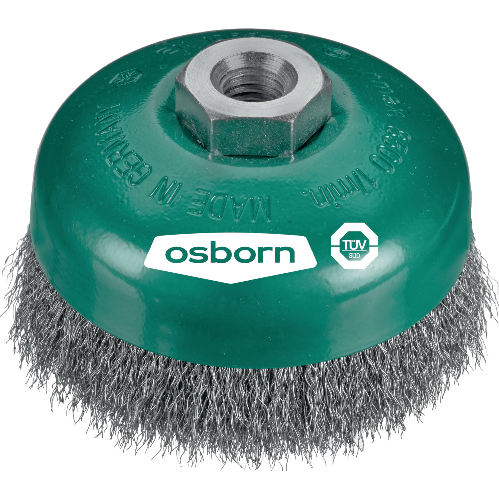 Topfbürste Edelstahl-Draht gewellt Produktbild img1 L