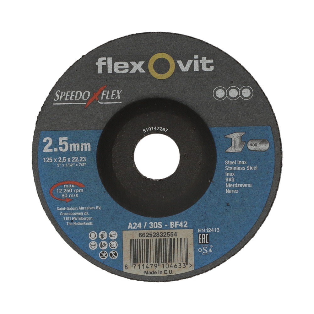 Trennscheibe Speedoflex, Stahl/Edelstahl, gekröpft Produktbild img1 L
