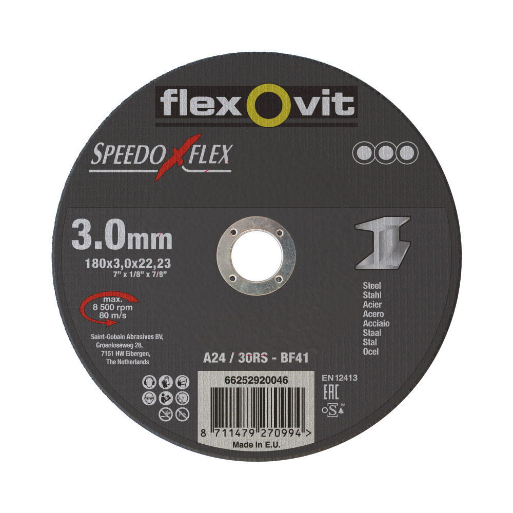 Trennscheibe Speedoflex, Stahl, gerade Produktbild img1 L