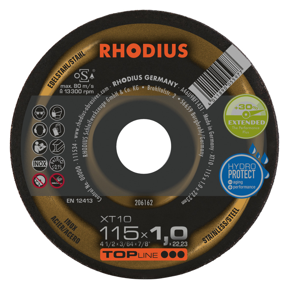 Trennscheibe XT10, Edelstahl Produktbild img1 L