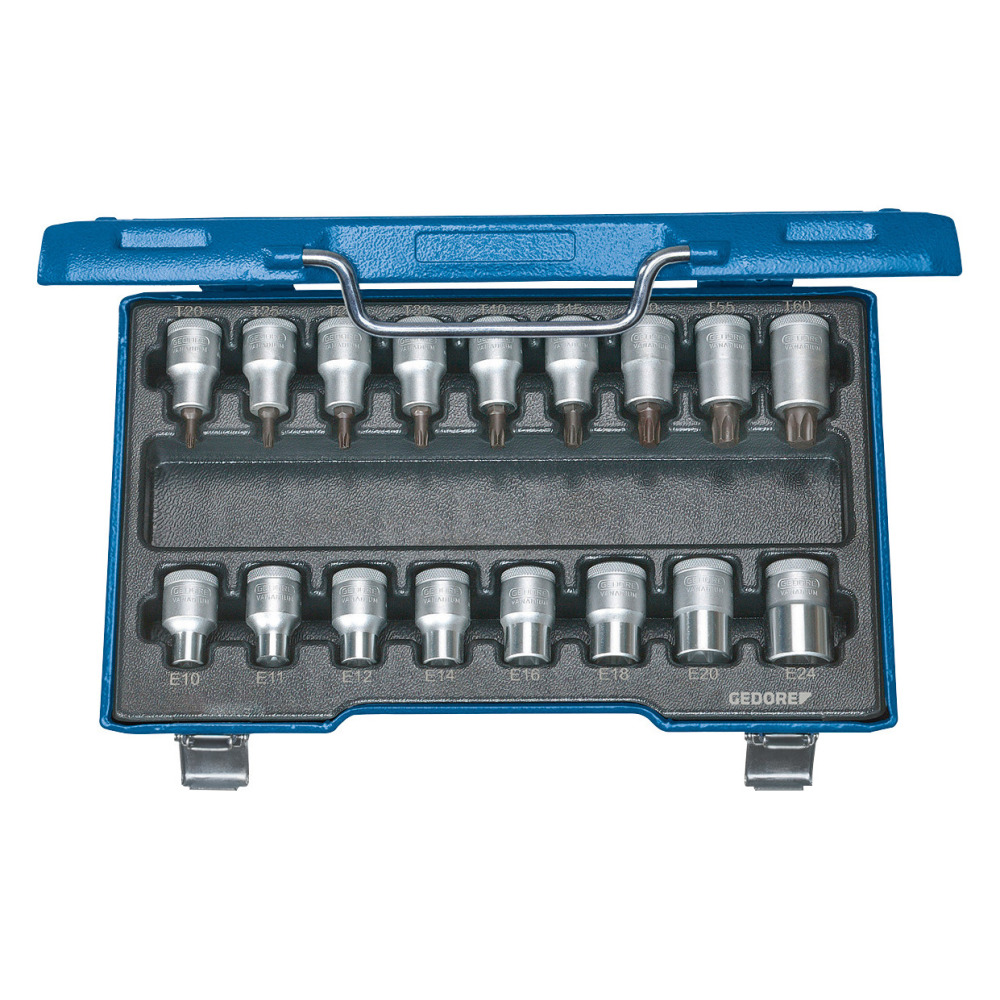 Schraubendreher-Satz 1/2" 17-teilig Innen+Außen-TX Produktbild img1 L