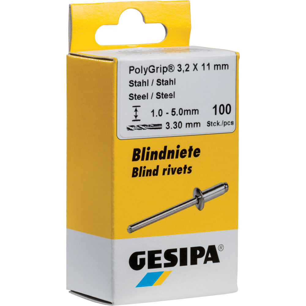 Gesipa PolyGrip® Mehrbereichs-Blindnieten Mini-Pck Produktbild img1 L